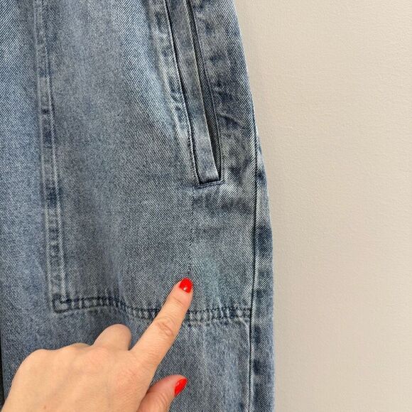 Splendid Erika Denim Jumpsuit size XL 💛 - Picture 9 of 13